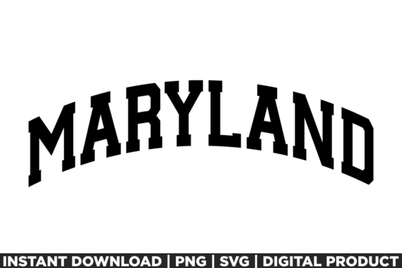 A Maryland USA Design for T-Shirt Graphics & Crafting