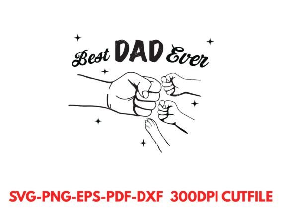 Brand Designer Review: The Best Dad Ever Fist Bump Graphics