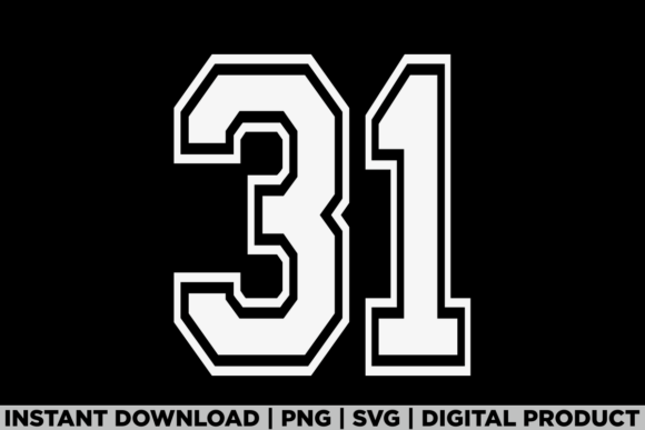 Designing with a Varsity-Inspired 31 Birthday Graphic