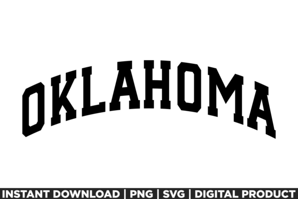 Oklahoma City & State Graphics for T-Shirt Designs