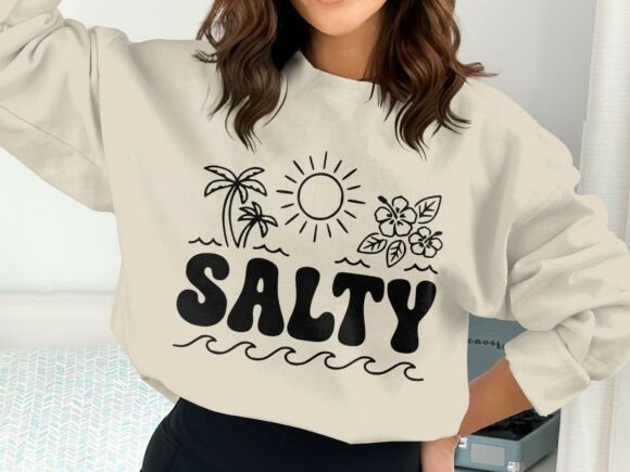 Putting Salty SVG Graphics to Work for T-Shirt Designs