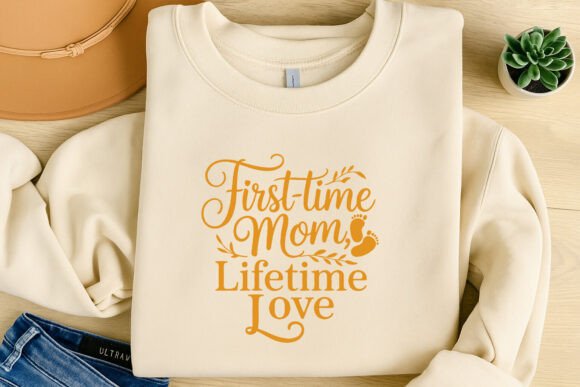 Reviewing the First Time Mom T‑Shirt Graphic for Client Projects