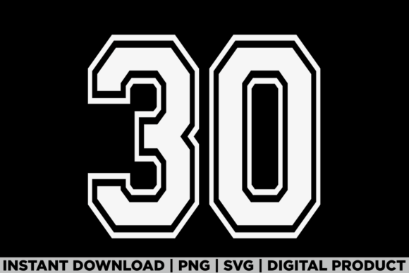 The Branding Potential of Number 30 Varsity Graphics