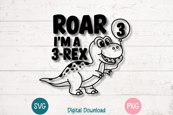 Why 3-Rex Dinosaur Birthday Graphics Elevate T-Shirt Designs & Blog Visuals